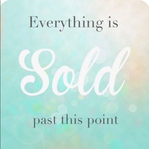 🌴All items past this point are sold